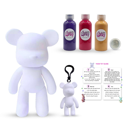 Complete Acrylic Paint DIY Set (23 cm) Bear β Royal Velvet