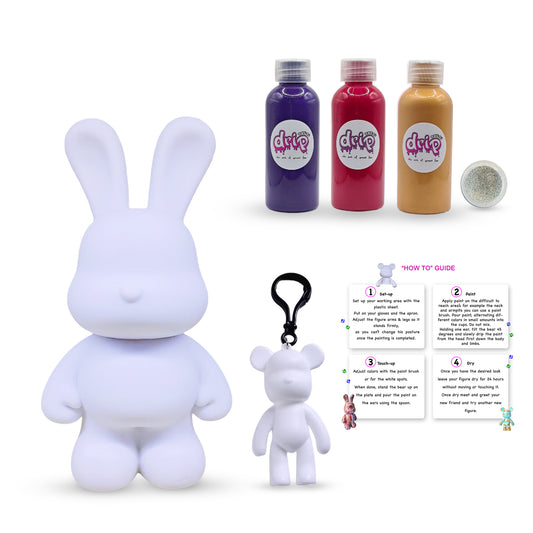 Complete Acrylic Paint DIY Set (23 cm) Bunny β Royal Velvet
