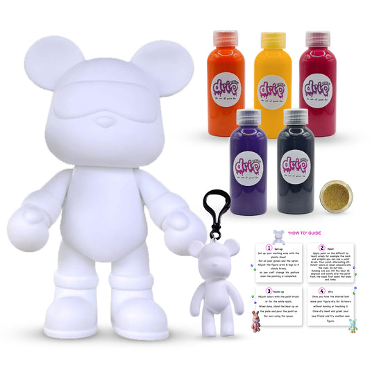 Complete Acrylic Paint DIY Set (33 cm) Cool Bear β Sunrise Dunes