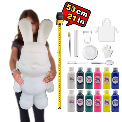 Complete Acrylic Paint DIY Set  XXL (53 cm) Cool Bunny - Twinkle Tim