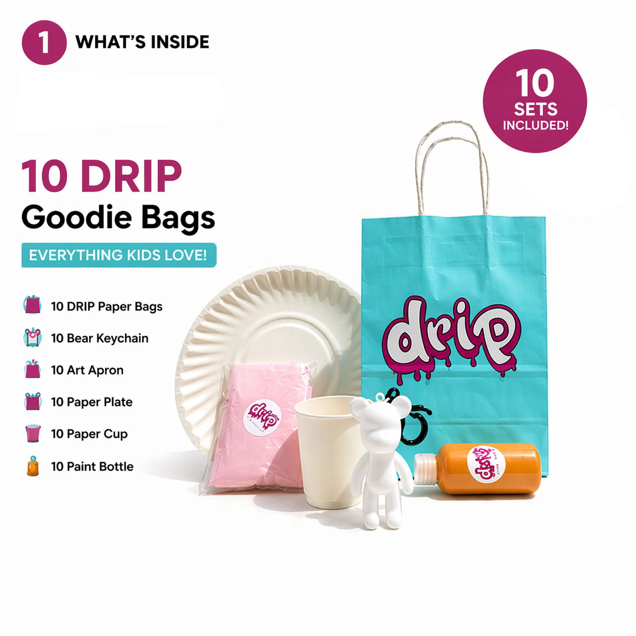 Thank You Goodie Bags 10 Pieces