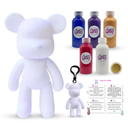 Complete Acrylic Paint DIY Set (33 cm) Bear – Crown Jewel