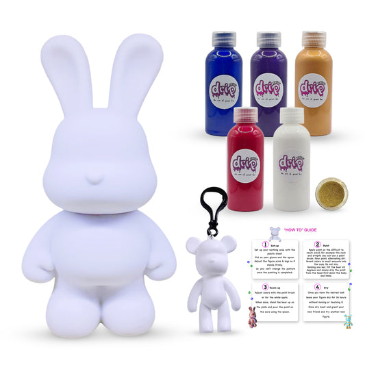 Complete Acrylic Paint DIY Set (33 cm) Bunny – Crown Jewel