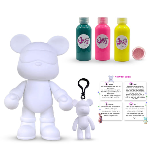 Complete Acrylic Paint DIY Set (23 cm) Cool Bear – Wild Wadi