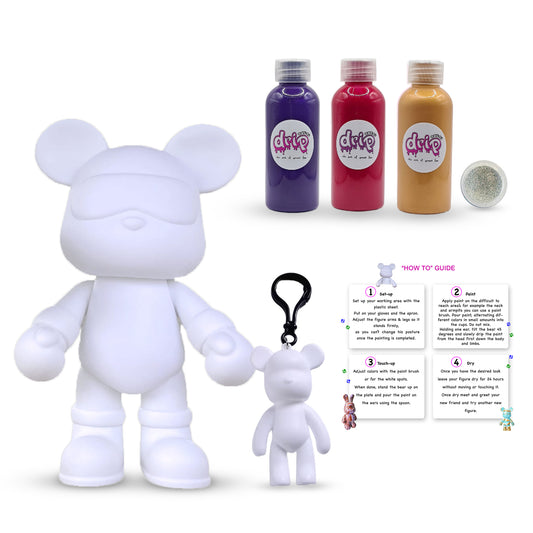 Complete Acrylic Paint DIY Set (23 cm) Cool Bear – Royal Velvet