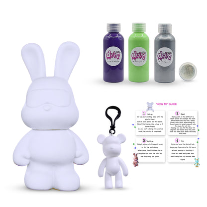 Complete Acrylic Paint DIY Set (23 cm) Cool Bunny – Royal Velvet