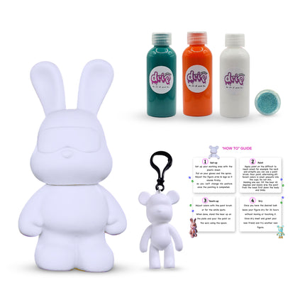 Complete Acrylic Paint DIY Set (23 cm) Cool Bunny – Royal Velvet