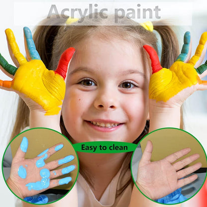 Acrylic Pouring Paints Premium Pre-Mixed High Flow Ready to Pour 2-Ounce 60ml Paint Bottle.