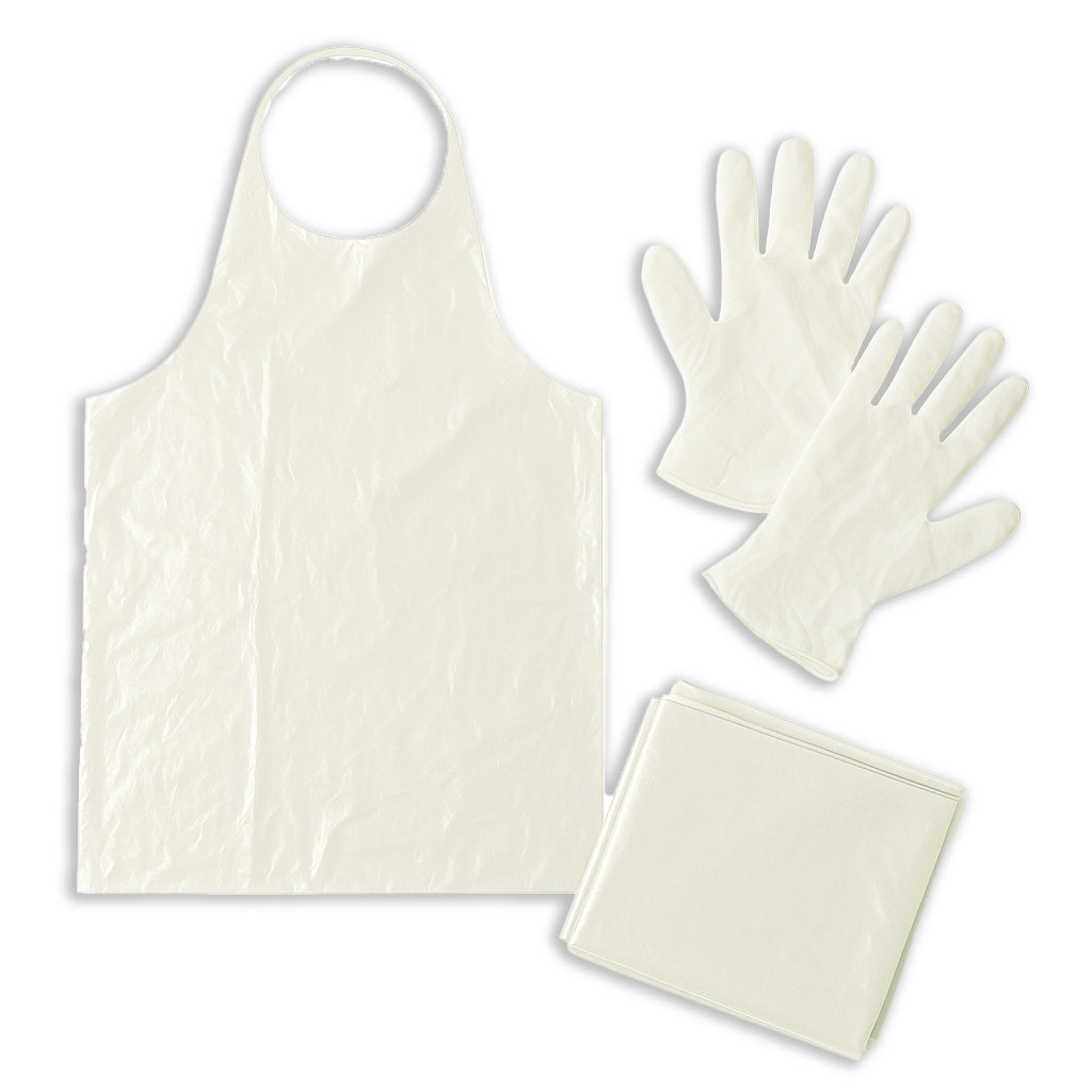 Protective Painting Kit – Apron, Table Sheet & Gloves