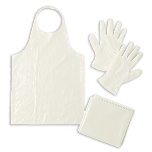 Protective Painting Kit – Apron, Table Sheet & Gloves